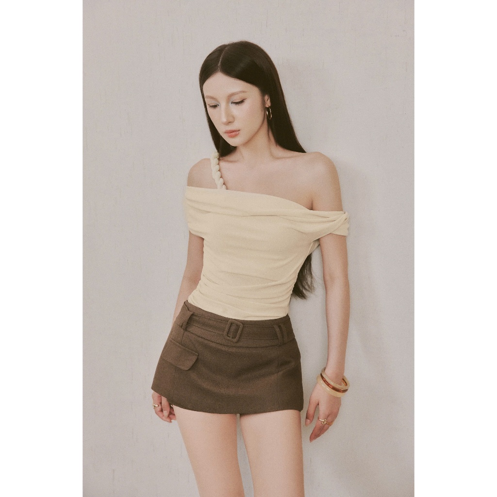 [ B.Club ] - Chân váy ngắn " Choco Chip Skirt " - Cv157