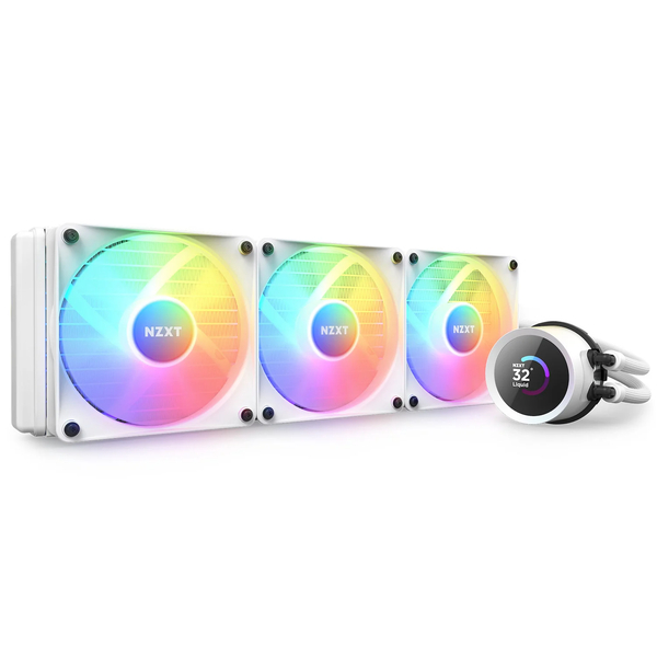 Tản nhiệt nước NZXT Kraken 360 RGB WHITE (RL-KR360-W1) New chính hãng 72T