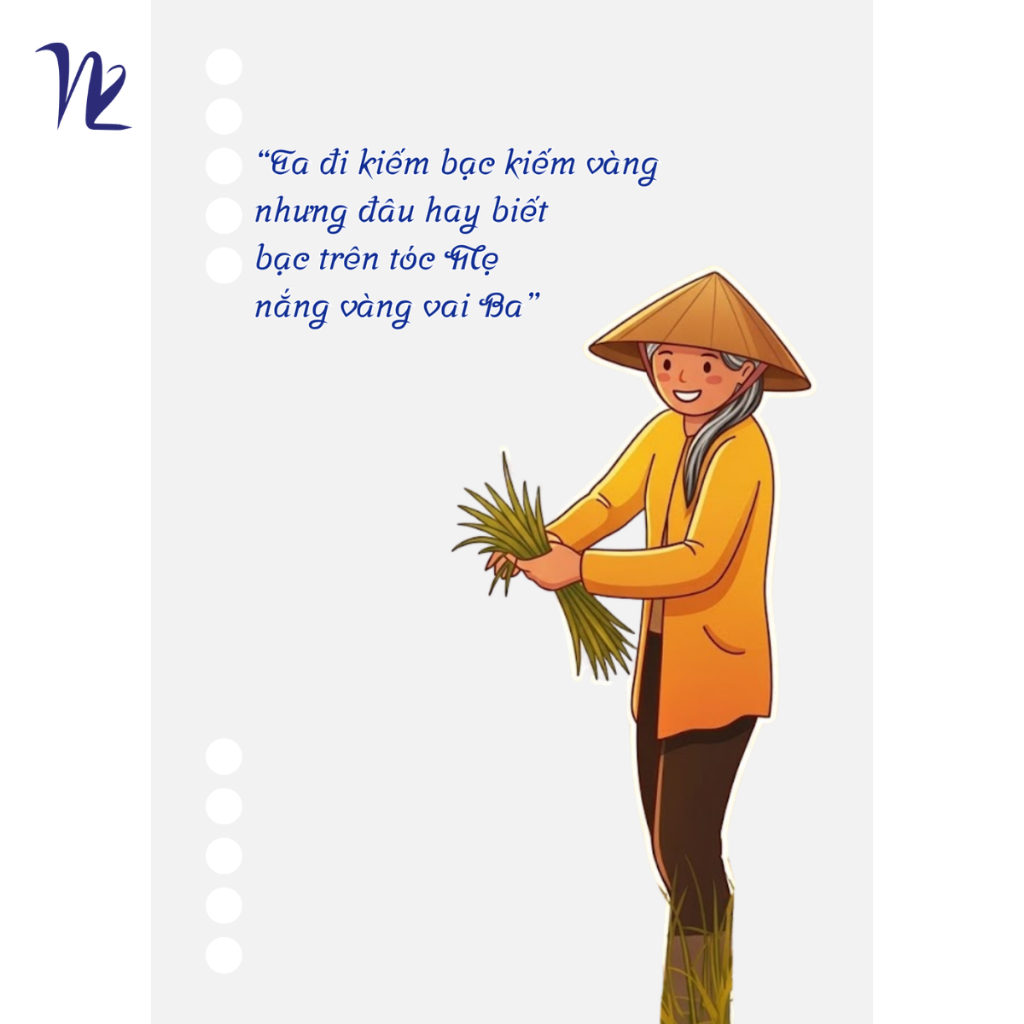 Bìa rời thay thế A5 Sổ Tay Nét Việt – Nét Thơ - Giấy Ivory 300gsm - BTT001