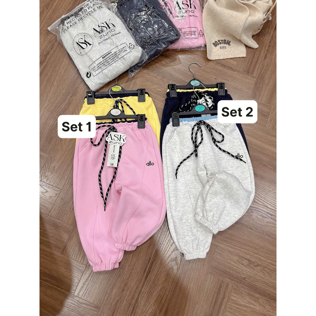 XẢ A867 - SET 2 QUẦN NỈ 2 DA ALO
