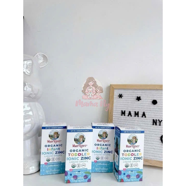 KẼM HỮU CƠ MARYRUTH'S ORGANIC TODDLER LIQUID IONIC ZINC (60ml)