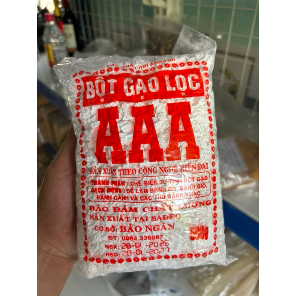 Bột Gạo Lọc Sa Đéc AAA 500g .