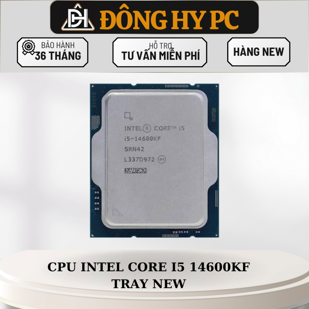 CPU Intel Core I5 14600K / 14600KF TRAY NEW , LGA 1700