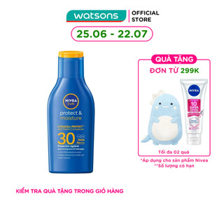 Sữa Chống Nắng Toàn Thân Nivea Sun Protect&Moisture SPF30 UVA/UVB Body Lotion 75ml