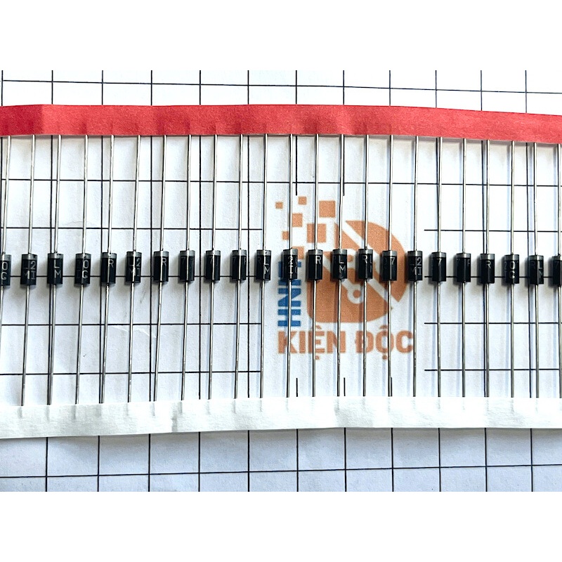 [Combo 20 chiếc] RL207 Diode chỉnh lưu 2A 1000V DO-15