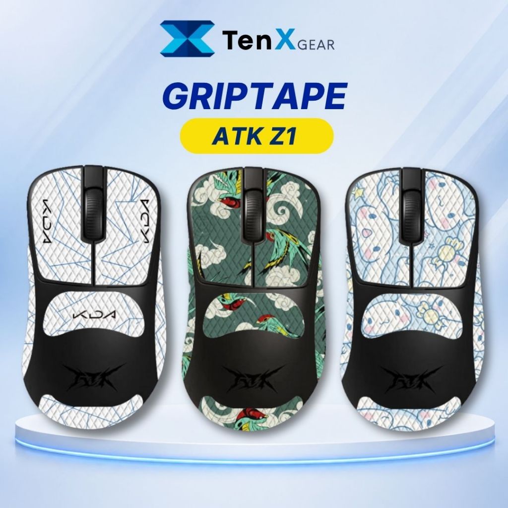 Miếng Dán Grip Tape Chống Trượt Chuột ATK Z1 V2 Pro Max Ultra - Skin Griptape ATK Z1