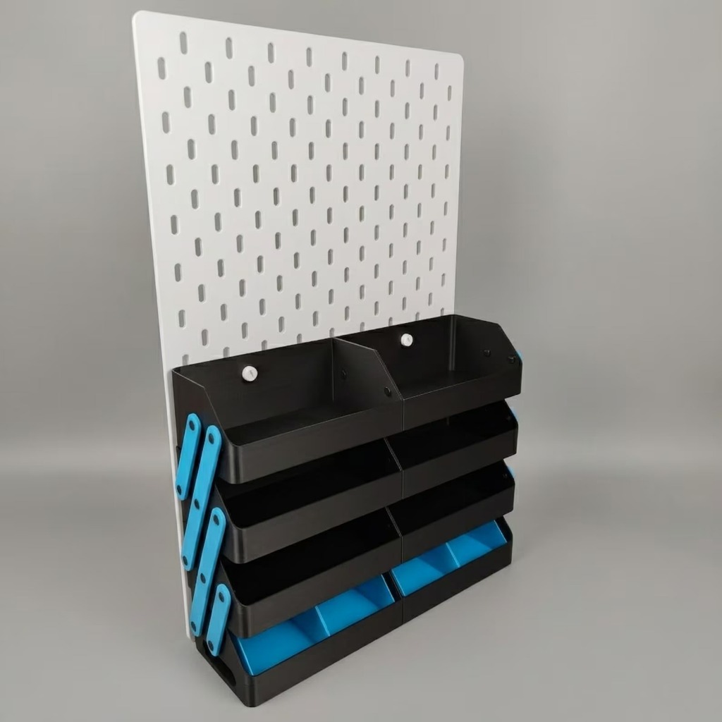 3D Printed Keyring Display STL 3MF for Bambu A1 Mini & similar printers