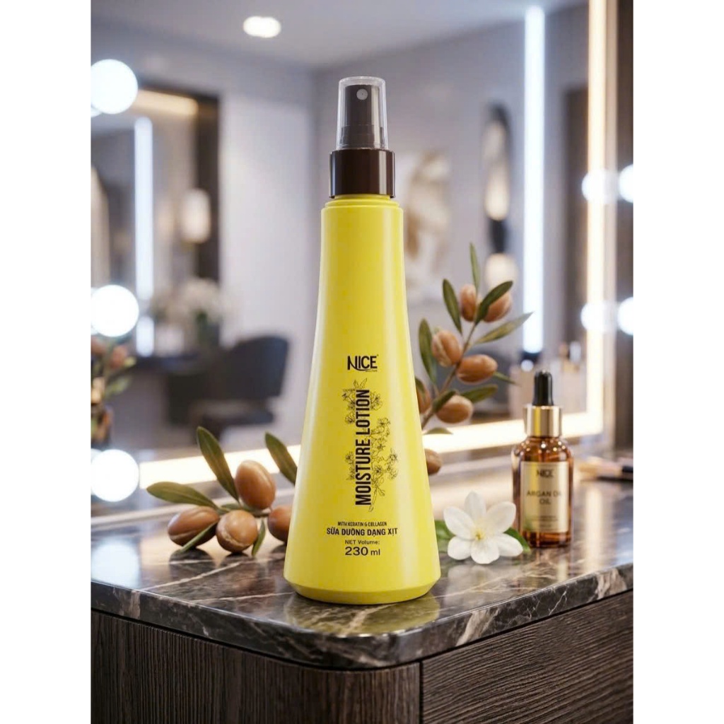 XỊT DƯỠNG KERATIN NICE 230ML