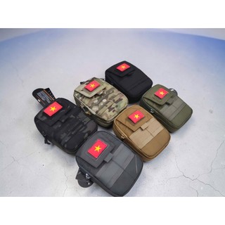 Túi đựng phụ kiện EDC. Pouch _Cordura.(tặng kèm cờ VN)