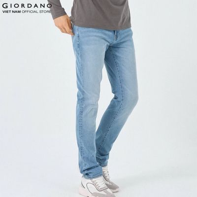 GIORDANO Quần Jeans Dài Nam 01114051