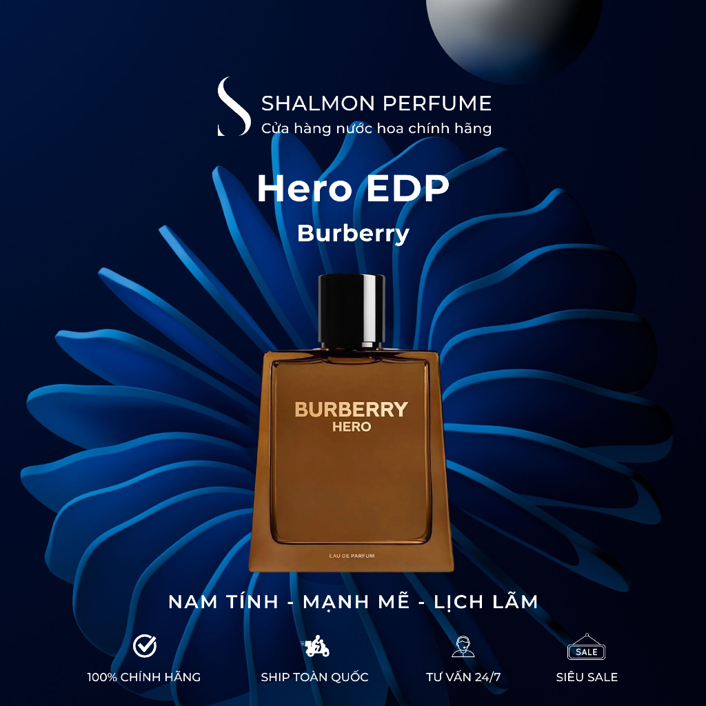 Nước Hoa Nam Chính Hãng Burberry Hero EDP 100ml
