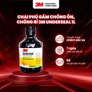 Chai phủ gầm chống ồn,  chống rỉ 3M Underseal  - chai 1L