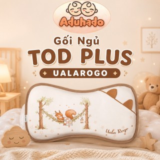 Gối Tod plus Cotton Ualarogo chống bẹp đầu, mềm nhẹ thoáng mát