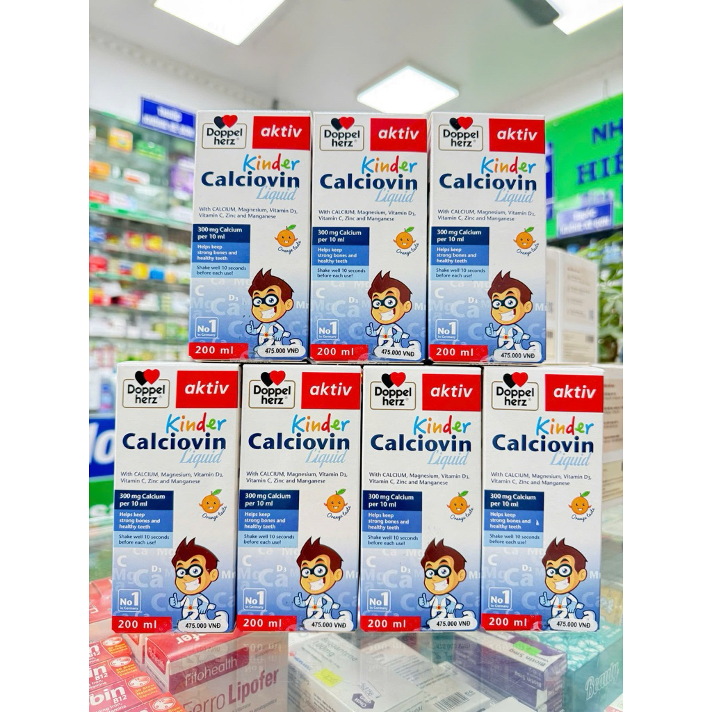 TPBVSK Doppelherz Aktiv Calciovin Liquid