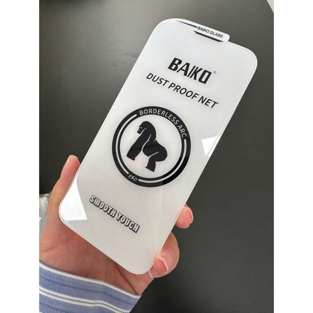 Kính Cường Lực Iphone Kingkong Baiko không viền trong suốt