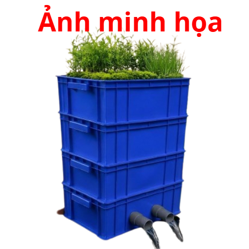 Bộ lọc cá baki có ống giàn mưa....... Lọc cá cũ không bơm, có đá bông