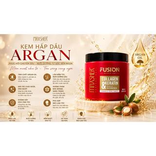 Kem Hấp Dầu Argan Maxsher 1000ml Dưỡng Ẩm Giúp Tóc Suôn Mượt Chắc Khỏe Hạn Chế Tình Trạng Khô Xơ Chẻ Ngọn Hư Tổn