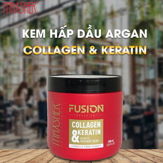 Kem Hấp Dầu Argan Maxsher 1000ml Dưỡng Ẩm Giúp Tóc Suôn Mượt Chắc Khỏe Hạn Chế Tình Trạng Khô Xơ Chẻ Ngọn Hư Tổn