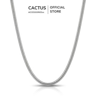 Dây chuyền lụa trơn basic mỏng 1.2mm dẹp Cactus Acc, vòng tay thép Titan phụ kiện nam nữ không gỉ