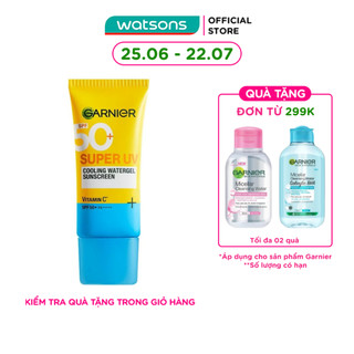 Kem Chống Nắng Garnier Super UV Cooling Watergel Sunscreen 30ml