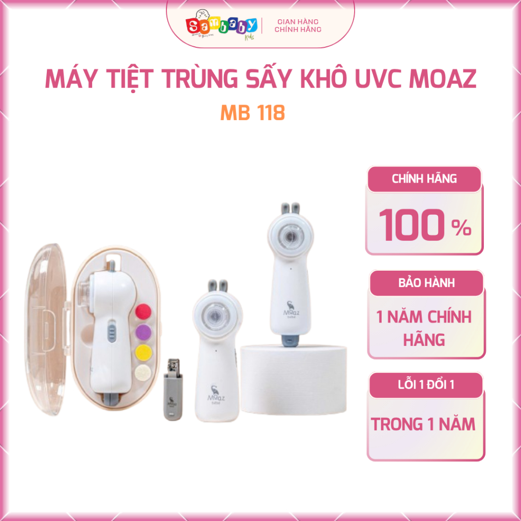 Máy dũa móng tay cho bé Moaz bebe MB118
