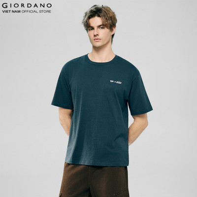 [GIORDANO x Tom&Jerry] Áo Thun Nam Ngắn Tay In Hình 01096281-10