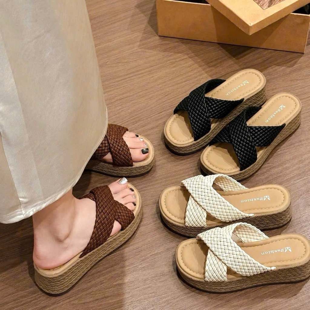 Dép Đế Xuồng Cao Su Cao Cấp 5 Phân B18