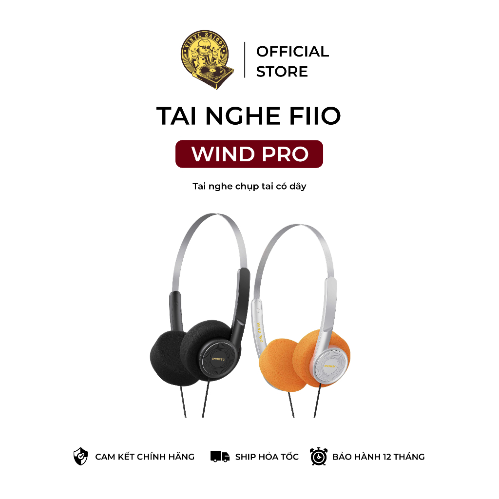 Tai nghe chụp tai có dây FiiO Snowsky Wind Pro | Bảo hành 12 tháng