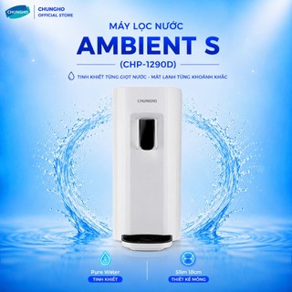 Máy lọc nước để bàn chungho ambient s chp-1290d – ro siêu mỏng 18cm – miễn phí lắp đặt hn & hcm