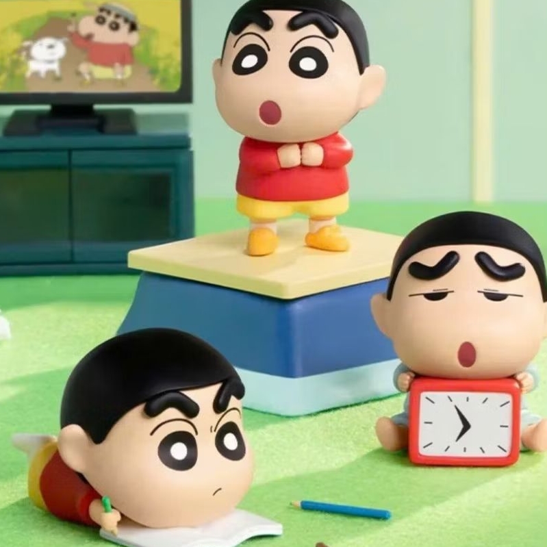 [Blind Box - Sẵn - Hỏa Tốc ] Mô Hình Mini Crayon Shin-chan: Shiro's Time Capsule 🌼Blind Box Nhà Đông
