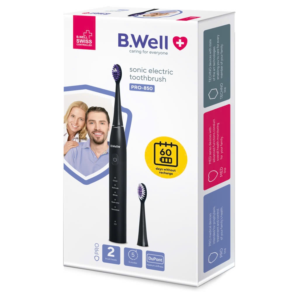 Bàn chải điện BWELL PRO-850 - Chính Hãng