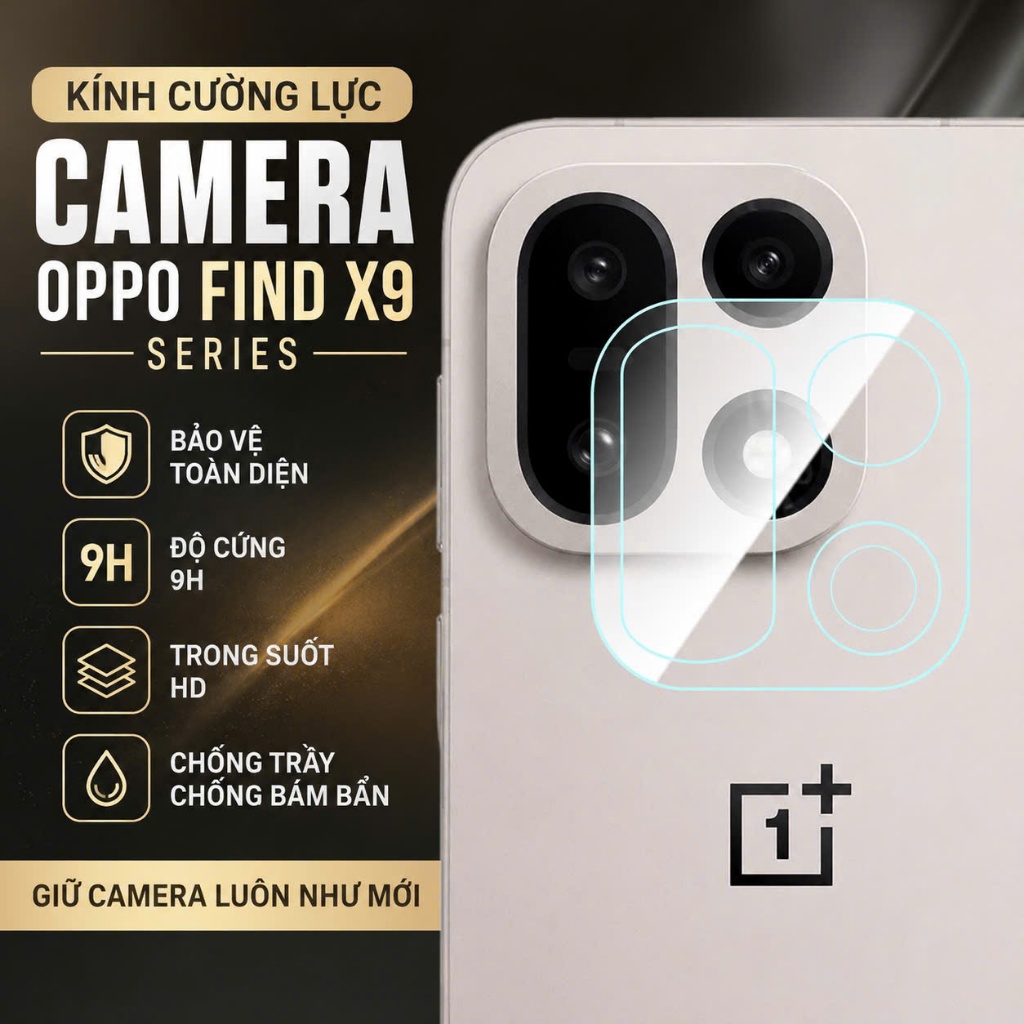 Kính Cường Lực Bảo Vệ CAMERA Oppo Find X8/ Find X8 Pro/ Find X8 Ultra OPPO Find X9/ Find X9 PRO/ Fin