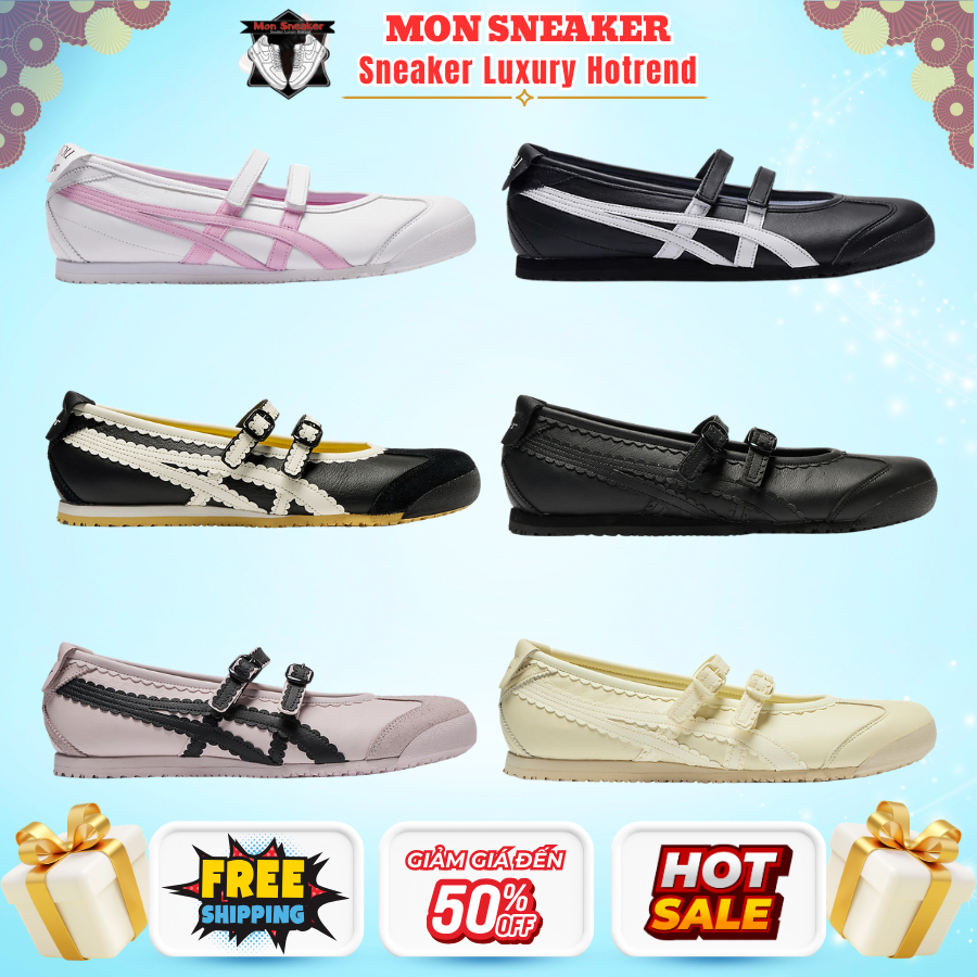 [ Hàng Chính Hãng ] Giày Onitsuka Tiger X Patou Mexico 66 Ballerina & Mexico 66 TGRS Bản Cực Hot.