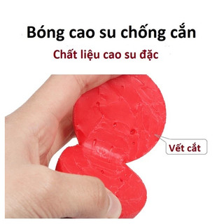 Bóng Tập Cắn Cao Su Có Dây Cho Chó - Bóng Cao Su Siêu Bền Đặc Ruột Cocopetshop