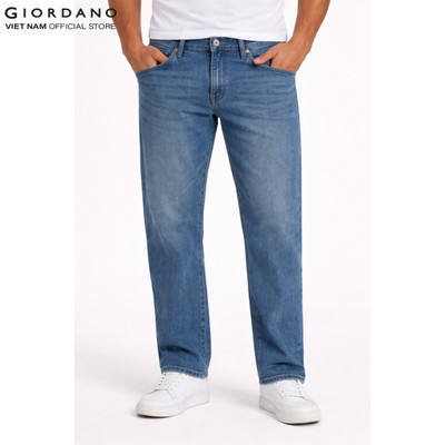 GIORDANO Quần Jeans Dài Nam 01115050