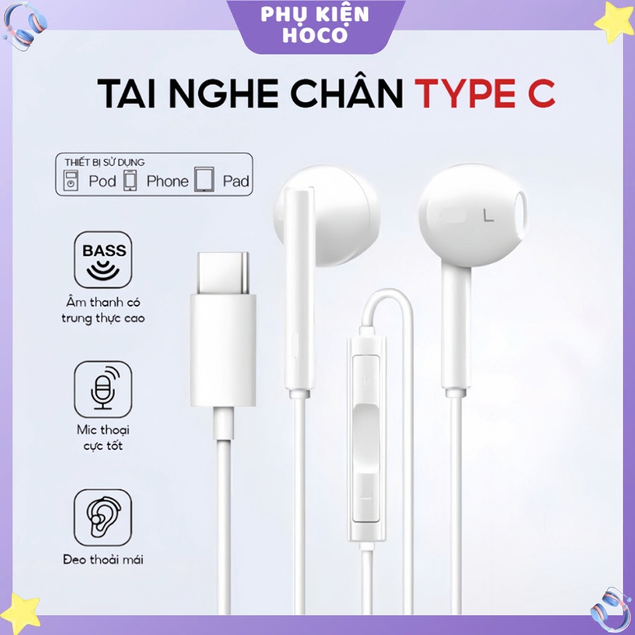 Tai Nghe Dây Chân Type-C Có Mic Nghe Gọi, Âm Thanh Hay, Chất Lượng Dành Cho…