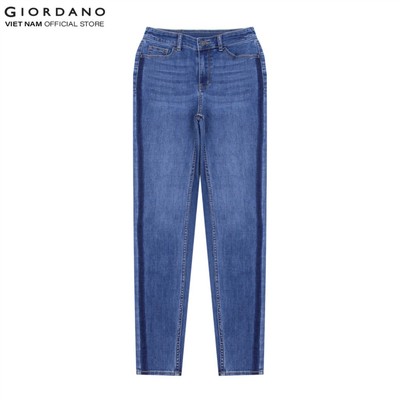 GIORDANO Quần Jeans Dài Nữ 05412031