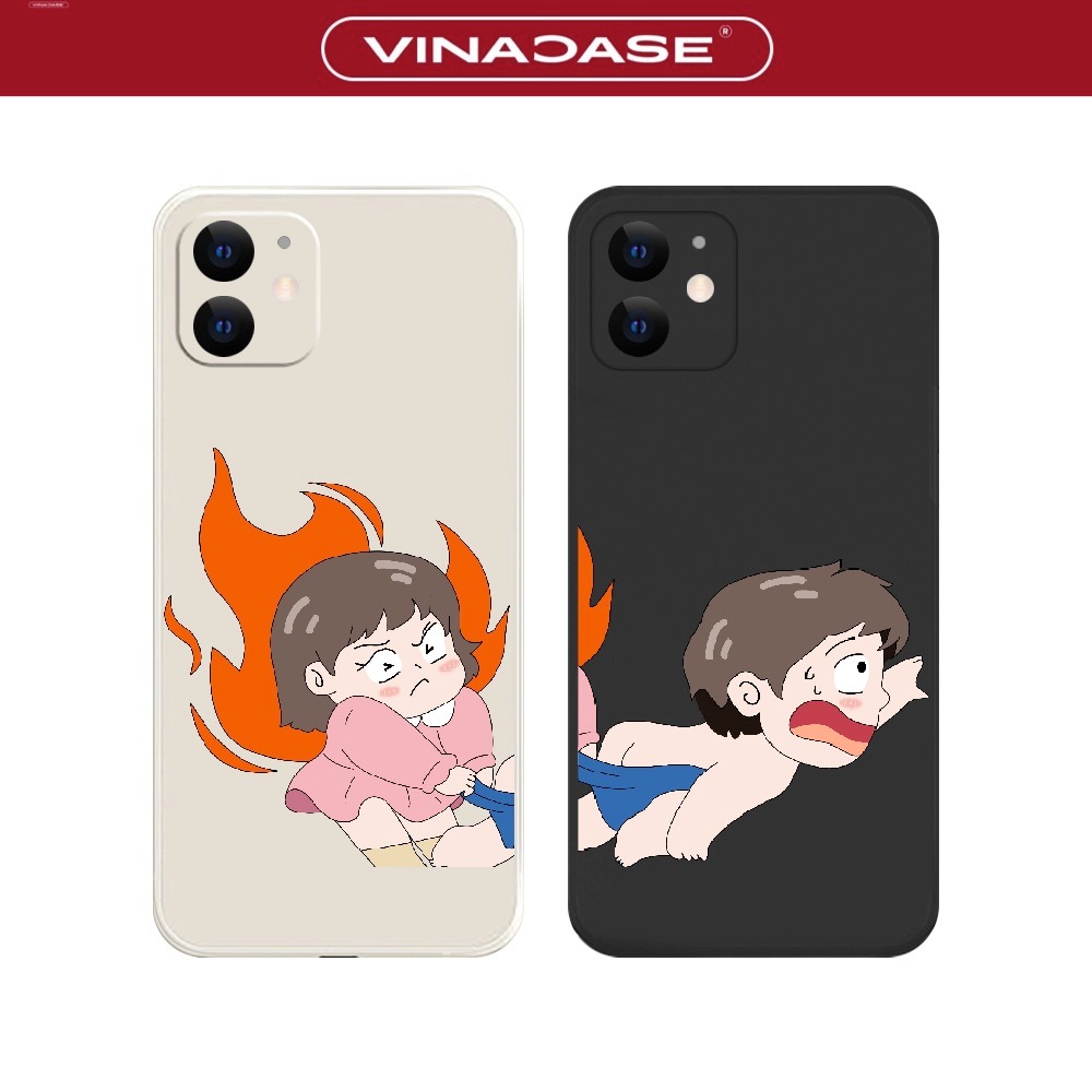Ốp Lưng IPhone 17 Pro Max/16 Pro Max/15 Pro Max/14 Pro Max/13 Pro Max TPU Cạnh Vuông Ốp Cặp BST1