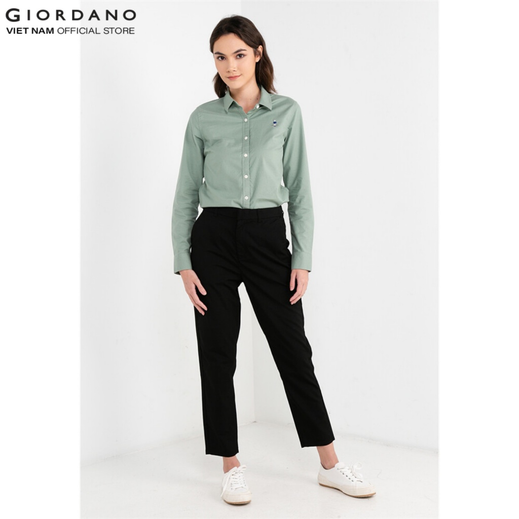 GIORDANO Quần Dài Kaki Nữ 05413004