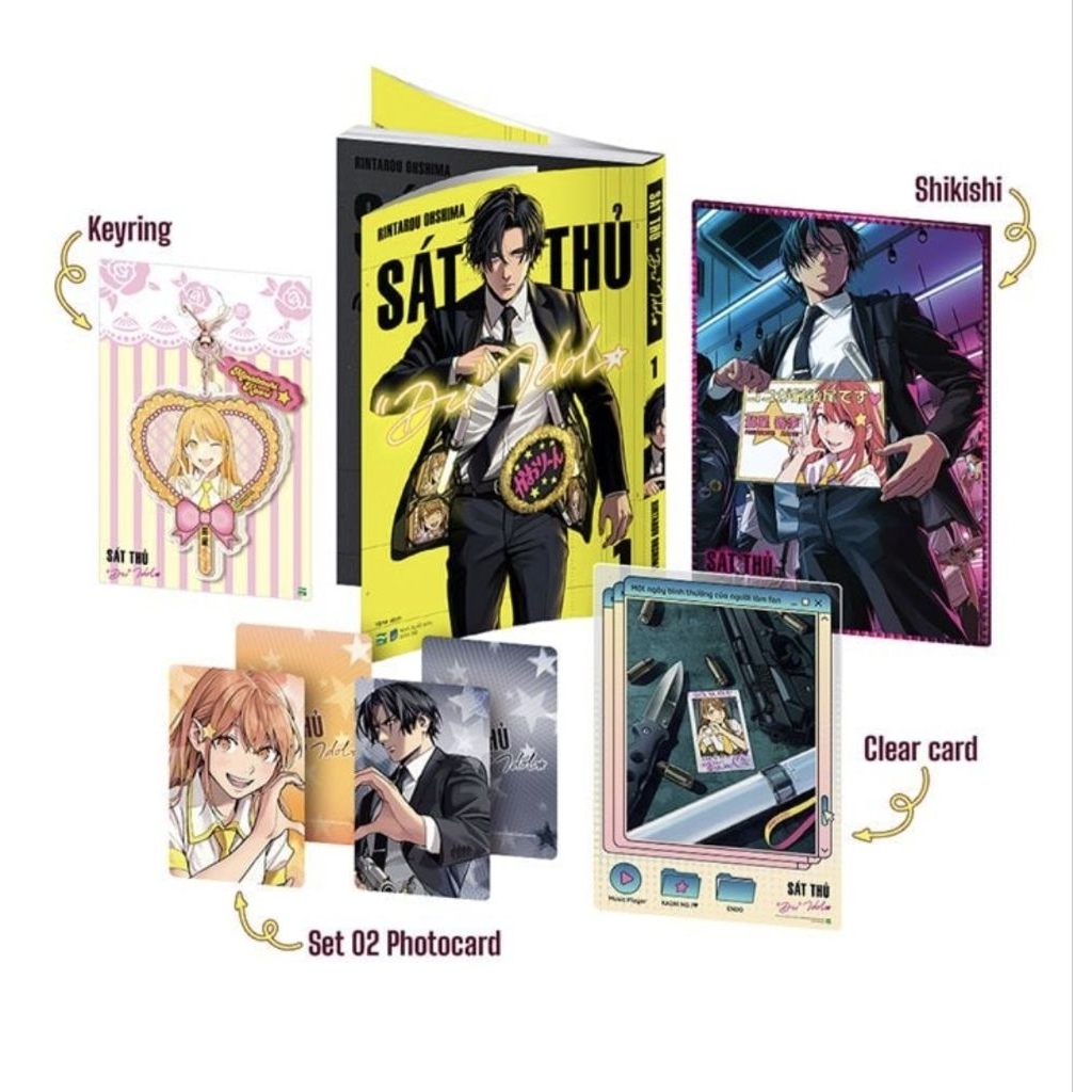 Sách - Sát Thủ Đu Idol - Tập 1 (Các phiên bản) - IPM Việt Nam