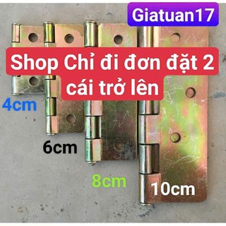 💢CHỈ ĐI ĐƠN ĐẶT 2 SPHẨM TRỞ LÊN💢 Bản lề lá 7 màu sắt si (5 cái, 1 cái)💢CHỈ ĐI ĐƠN ĐẶT 2 SPHẨM TRỞ LÊN💢