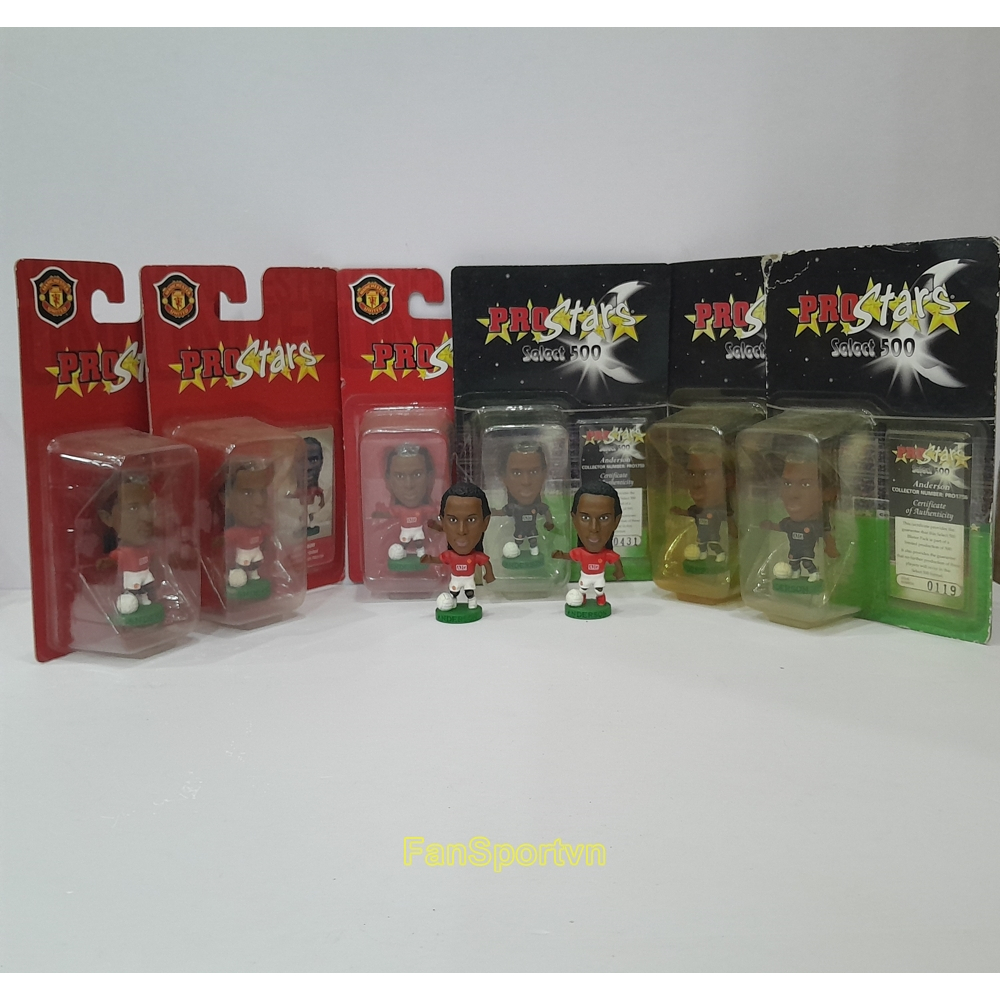 Mô hình tượng Anderson Manchester United 2008 black corinthian PRO1801 PRO1724 PRO1756 prostars figu