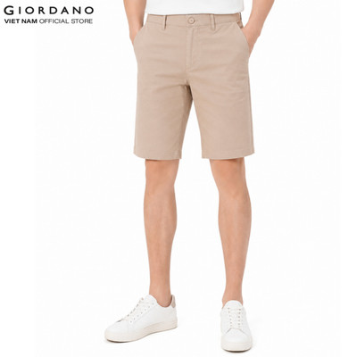 GIORDANO Quần Shorts Kaki Nam Cool Shorts 01105218
