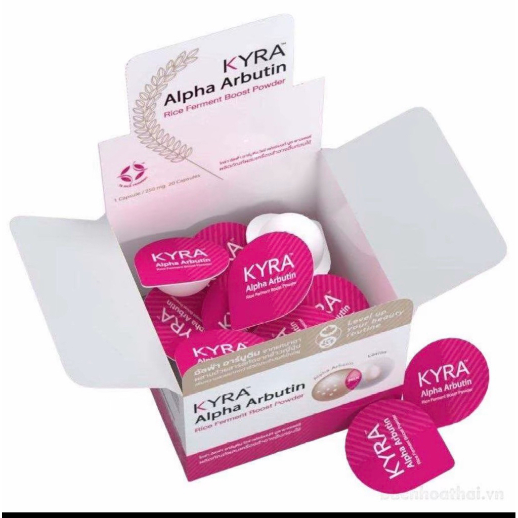 5 Cốc kyra kích trắng alpha abutin