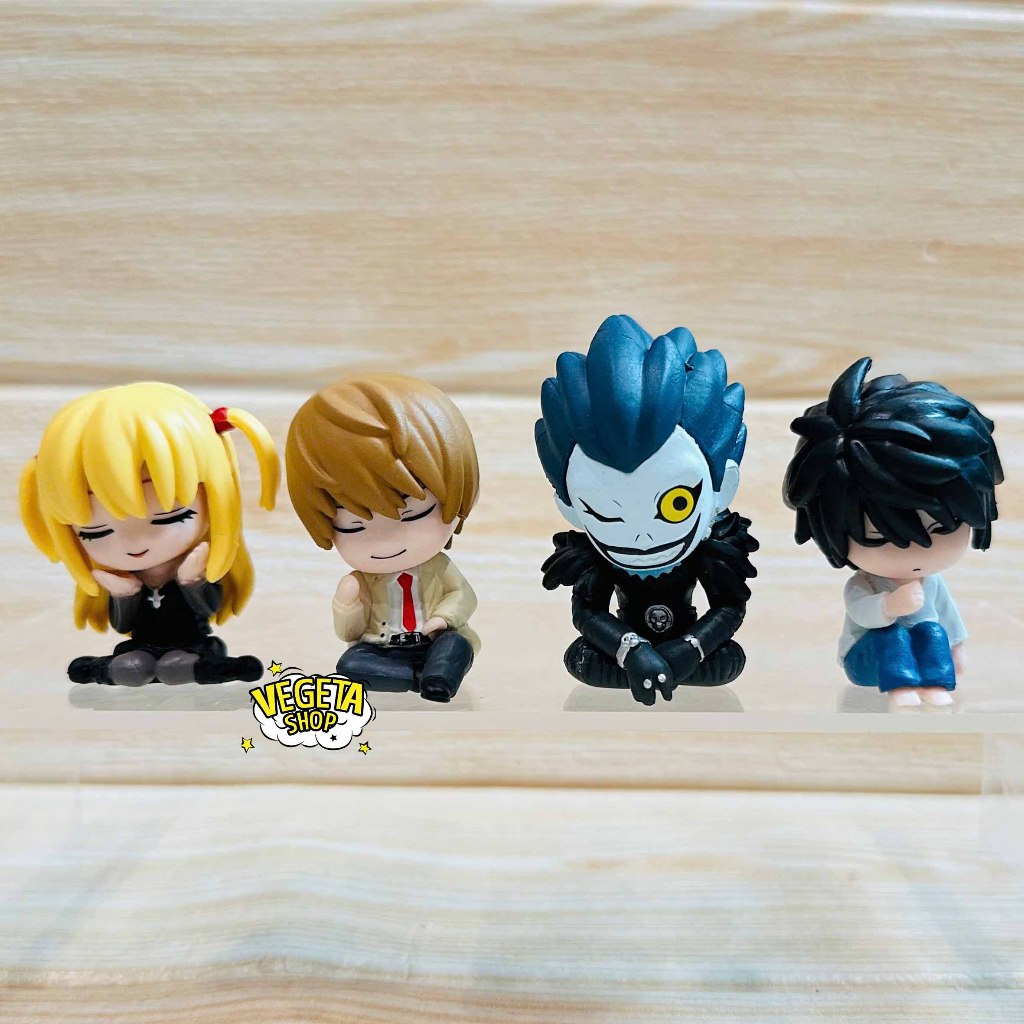 Mô hình Death note - Misa Amane Shinigami Ryuk Light Yagami Raito Kira L Lawliet Tủ thần Ryuk - Mô h