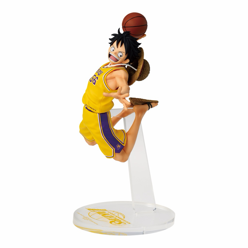 ONE PIECE ×NBA  MASTER STARS PIECE THE MONKEY.D.LUFFY LOS ANGELES LAKERS CHÍNH HÃNG BANDAI SPIRITS
