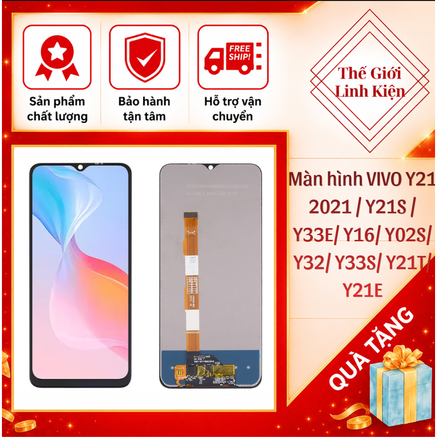 Màn hình vivo Y21 2021 / Y21S / Y33E/ Y16/ Y02S/ Y32/ Y33S/ Y21T/ Y21E Màn tương thích vivo y21 2021