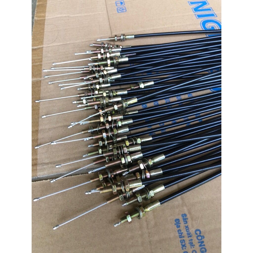 2-3 chiếc dây ga cắt cỏ 4 thì(93cm) có ốc ( dài vỏ tính cả ốc:93cm, dây thừa 5,5cm)