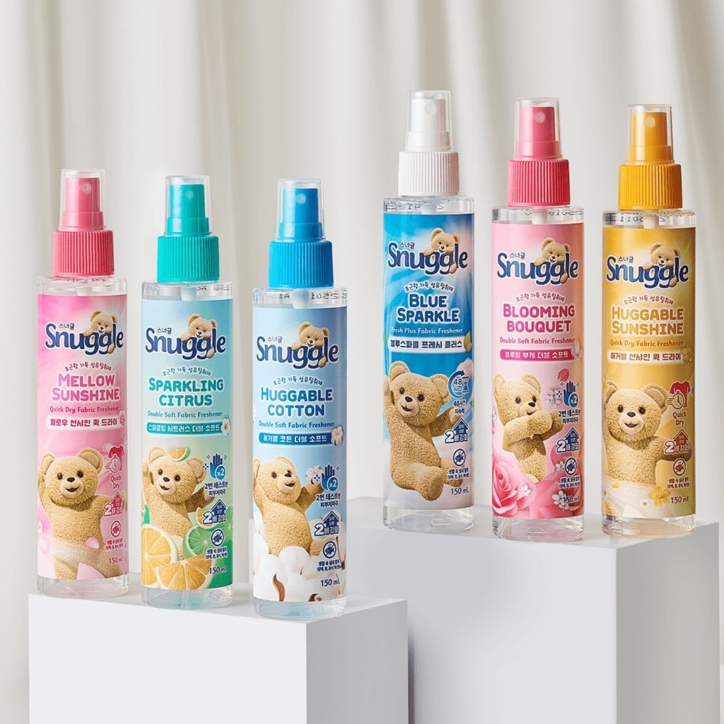 [CHÍNH HÃNG] Xịt thơm quần áo Snuggle - Lưu hương lâu, khử mùi ẩm mốc tức thì (150ml or 100ml)
