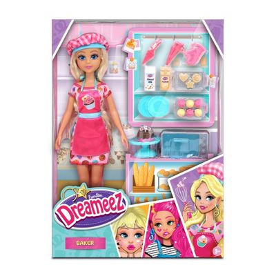 Đồ Chơi Búp Bê Tiệm Bánh Vui Vẻ DREAMEEZ 81119DRE